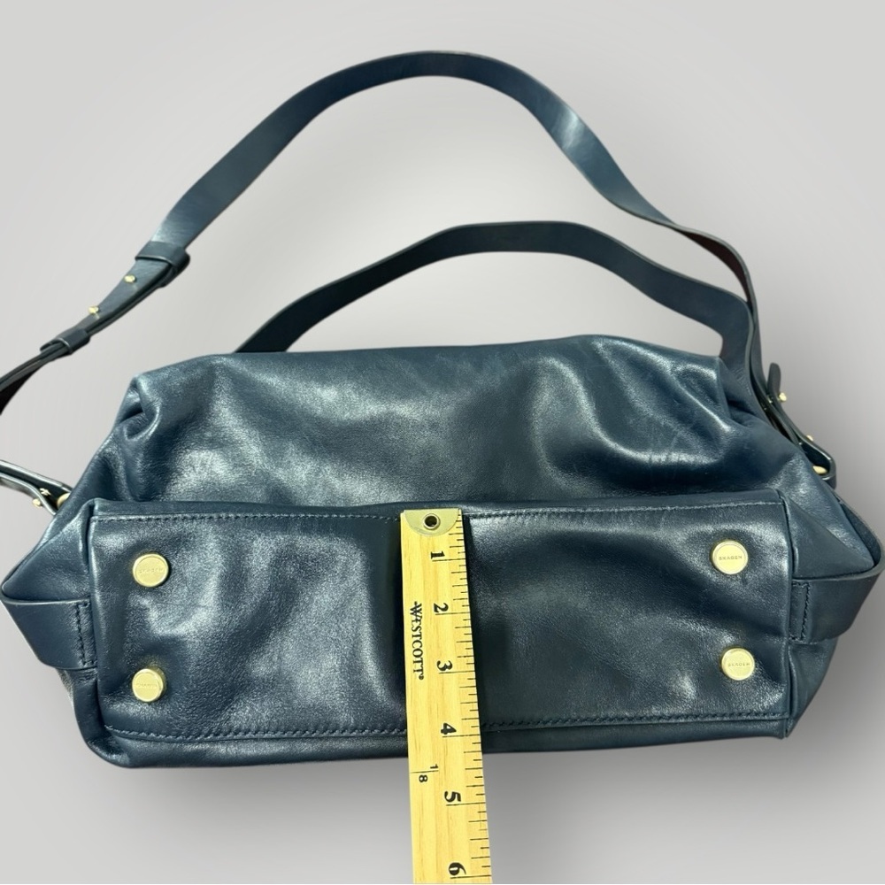 SKAGEN Navy Blue Leather Bag Crossbody‎ - Picture 9 of 12